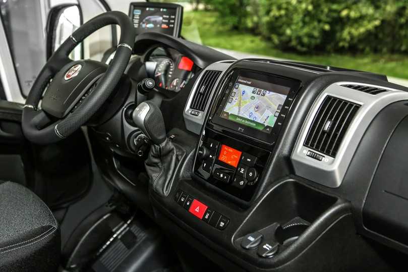 Mit dem Drive Mode Selector stehen dem Fahrer die drei Fahrmodi Normal, Eco und Power zur Wahl. | Foto: Fiat Professional Mit dem Drive Mode Selector stehen dem Fahrer die drei Fahrmodi Normal, Eco und Power zur Wahl. | Foto: Fiat Professional