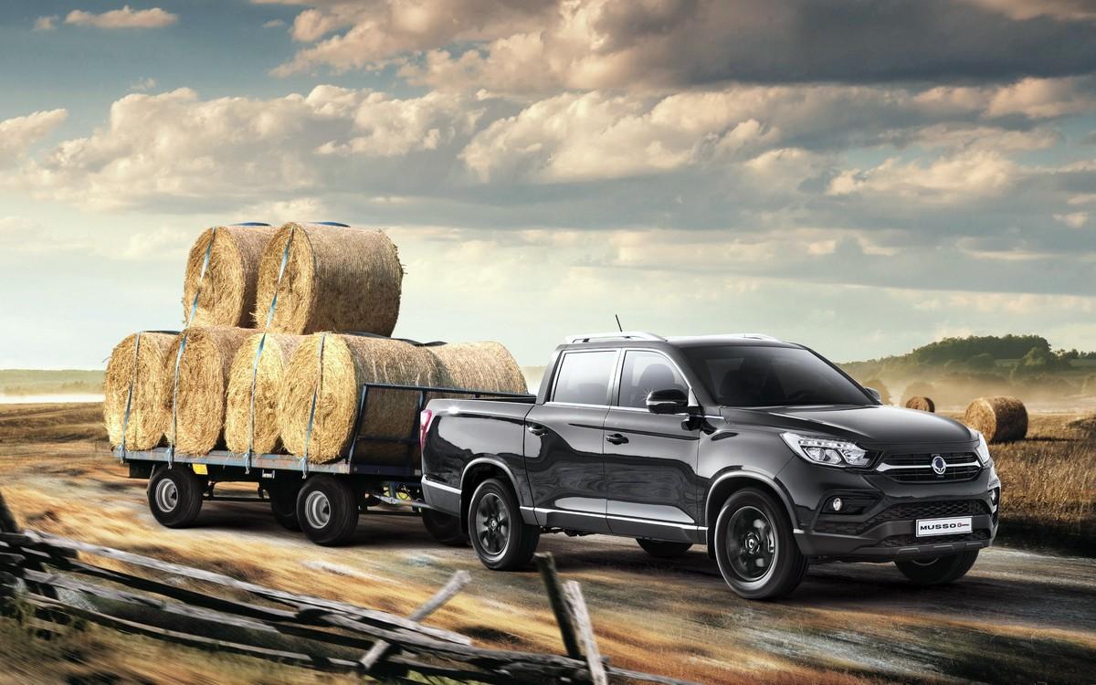 Der Ssangyong Musso: Diesen Pick-Up gibt es auch als Musso Grand mit verlängerter Pritsche. | Foto: Ssangyong