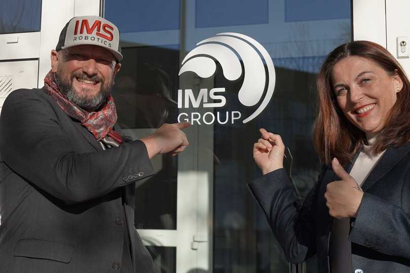 Christian und Ricarda Schönfeld am neuen Standort Meerbusch | Foto: IMS Group Christian und Ricarda Schönfeld am neuen Standort Meerbusch | Foto: IMS Group