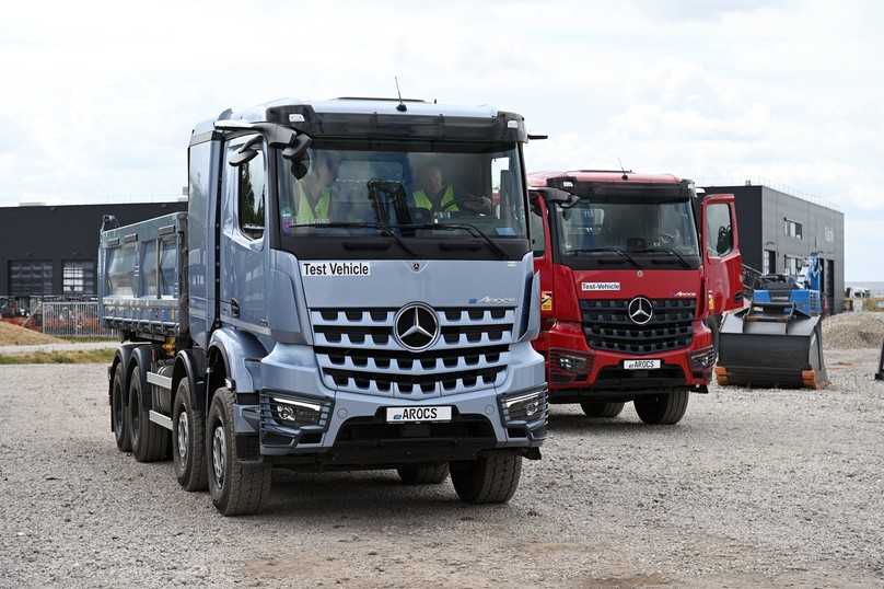 Im Mittelpunkt der Mercedes-Benz Trucks Offroad Experience 2026 steht der neue eArocs 400 mit E-Antrieb. | Foto: FH