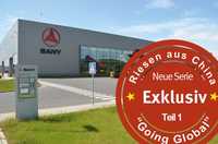 Exklusiv im bi-BauMagazin: Sany – Aus China in die Welt