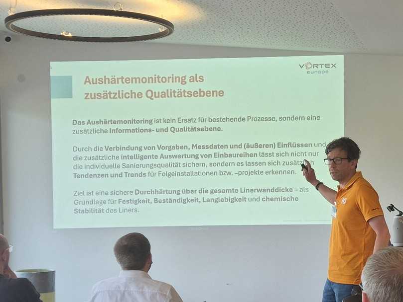 Über die Möglichkeiten und den Nutzen eines Aushärtungsmonitorings berichtete Jens Wahr. | Foto: B_I Medien/z. Eulenburg
