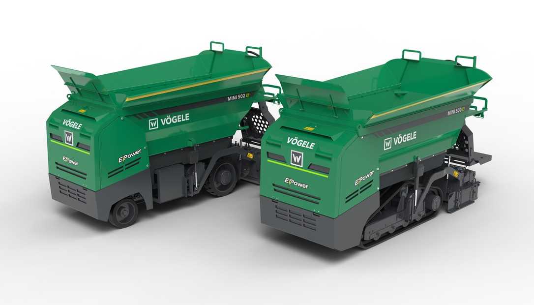 Vögele: Kooperation für neuen Mini-Fertiger Vögele: Kooperation für neuen Mini-Fertiger
