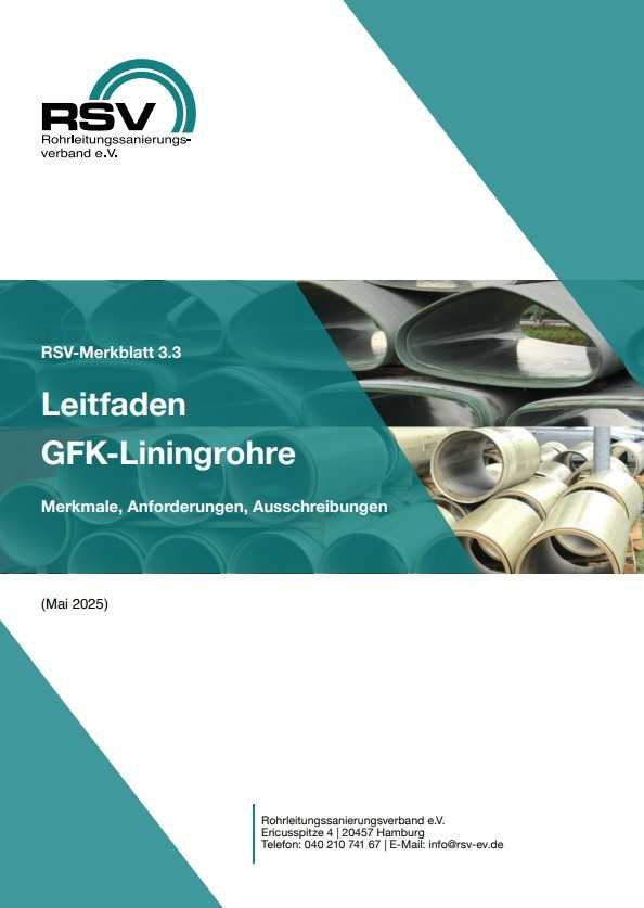 GFK-Liningrohre: Neues RSV-Merkblatt 3.3 veröffentlicht