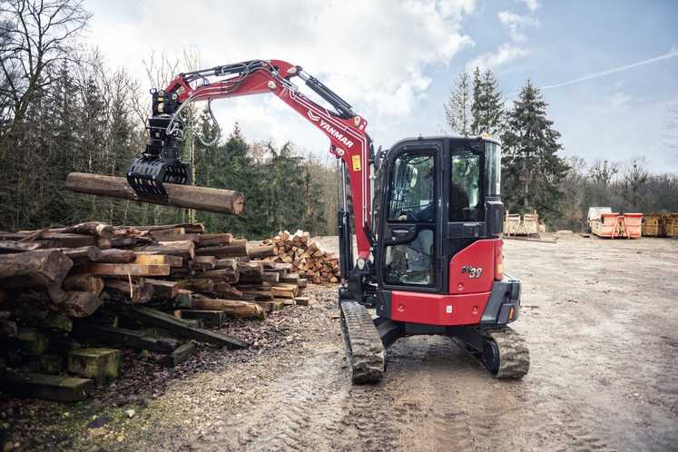Yanmar präsentiert neuen Minibagger mit Dieselantrieb