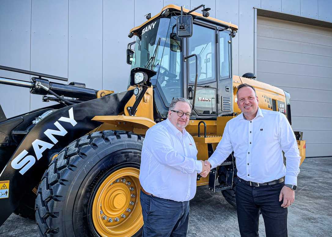 Integration der Sany-Baumaschinen für die DACH-Region in die Putzmeister-Organisation Integration der Sany-Baumaschinen für die DACH-Region in die Putzmeister-Organisation