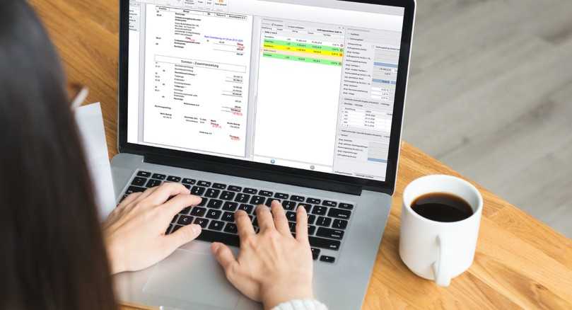 Auf Baurechnungen wird gestrichen, neu berechnet und kommentiert. Mit dem Baurechnungseditor von smartPS funktioniert das auch digital. | Foto: smartPS GmbH Auf Baurechnungen wird gestrichen, neu berechnet und kommentiert. Mit dem Baurechnungseditor von smartPS funktioniert das auch digital. | Foto: smartPS GmbH