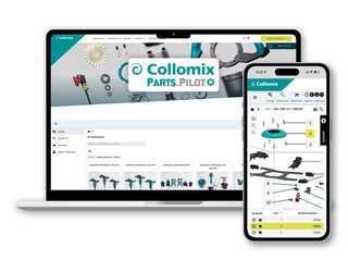 Collomix vereinfacht die Ersatzteilbeschaffung