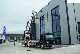 Erster akkubetriebener Autokran von Klaas