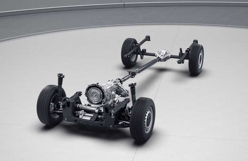 4x4-Technik bei Mercedes im Detail: einfacher und günstiger als zuvor. | Foto: Mercedes-Benz Vans 4x4-Technik bei Mercedes im Detail: einfacher und günstiger als zuvor. | Foto: Mercedes-Benz Vans