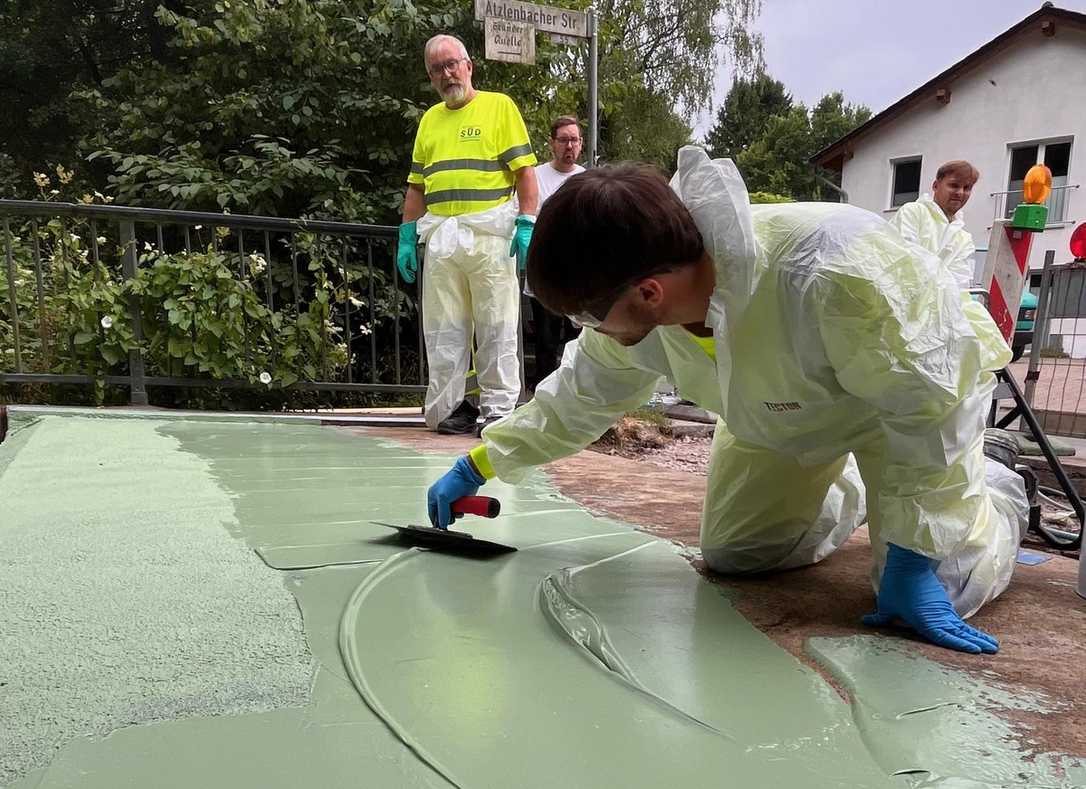 Abwasser-Harz als Brückenabdichtung: Leverkusen testet neues Verfahren