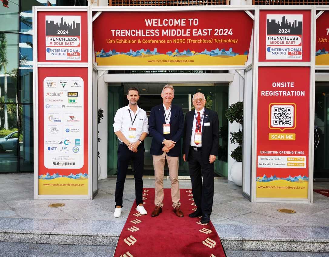 German Pavilion auf der International No Dig 2024 in Dubai German Pavilion auf der International No Dig 2024 in Dubai
