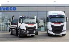 Iveco liefert ersten S-Way Absetzkipper mit CNG-Antrieb