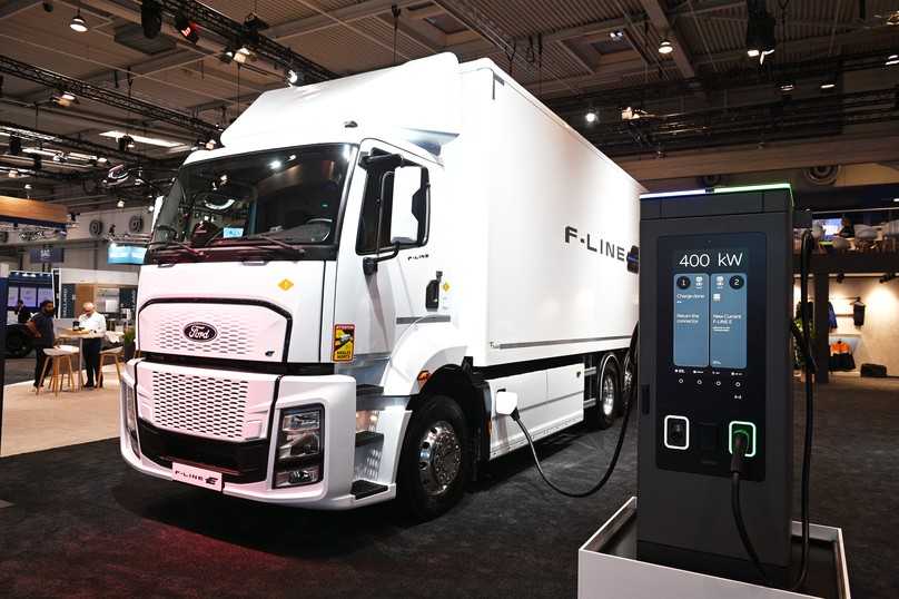 Der neue Ford F-Line E mit Dual-Motor-Antrieb markiert den batterieelektrischen Einstieg des türkischen Herstellers in die Welt des emissionsfreien Güterverkehrs. | Foto: FH