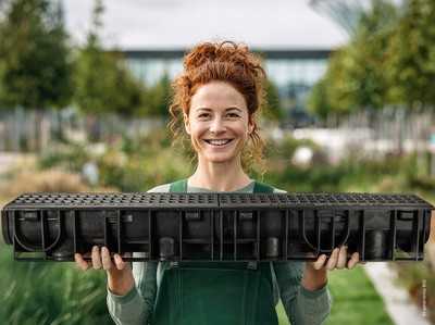 Recyfix-Rinnensysteme für breite Einsatzbereiche