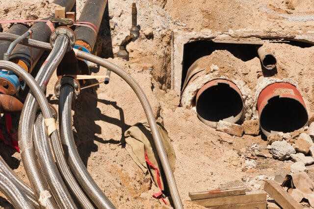 Bevor die Bagger kommen: Per Internet Leitungsschäden vermeiden