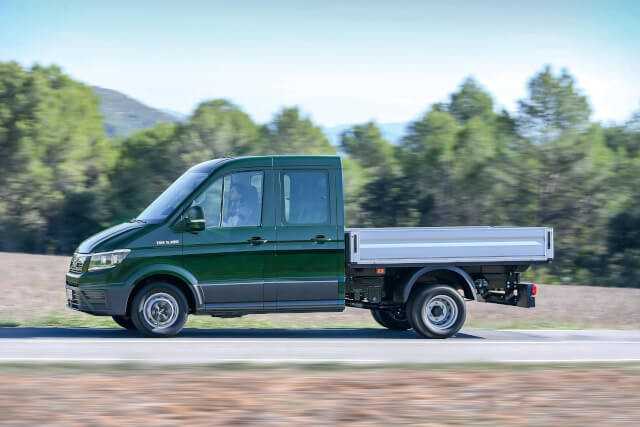 Baugleich mit dem VW Crafter verkauft MAN seinen TGE auch als Doppelkabine. | Foto: MAN Baugleich mit dem VW Crafter verkauft MAN seinen TGE auch als Doppelkabine. | Foto: MAN