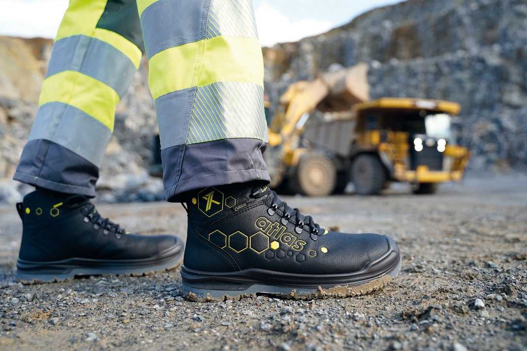 Atlas S3-Sicherheitsschuhe: Ergonomie wird zum entscheidenden Faktor Atlas S3-Sicherheitsschuhe: Ergonomie wird zum entscheidenden Faktor
