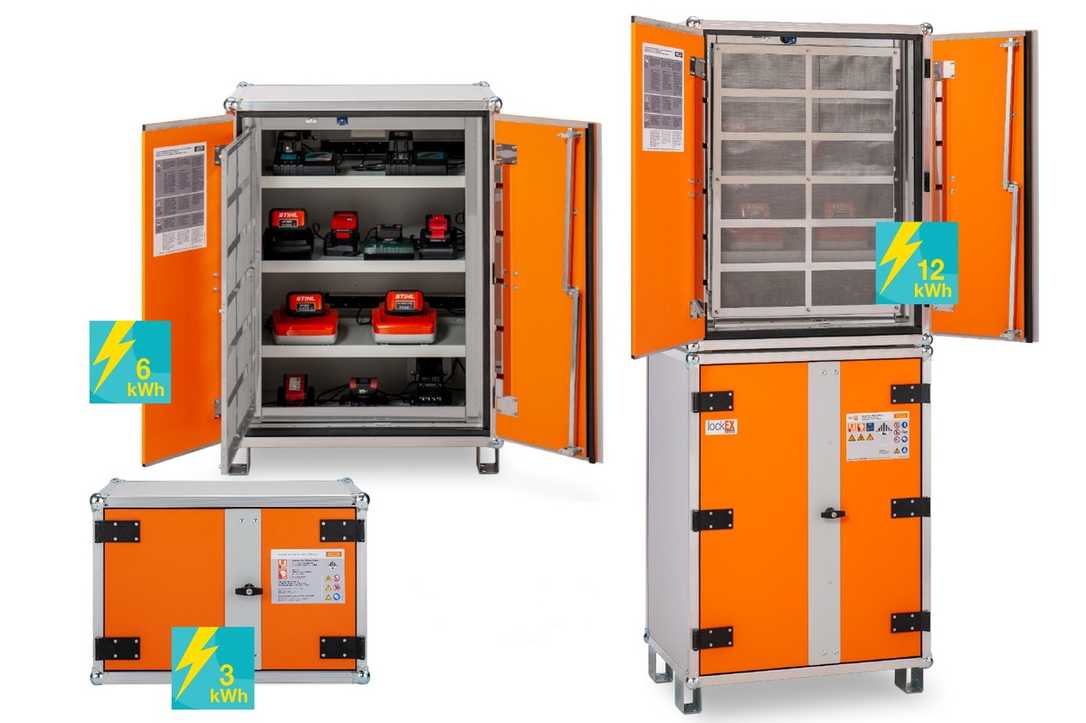 Neue Cemo-Akkuschränke: Maximale Sicherheit bei Lagerung und Ladung von Lithium-Akkus Neue Cemo-Akkuschränke: Maximale Sicherheit bei Lagerung und Ladung von Lithium-Akkus