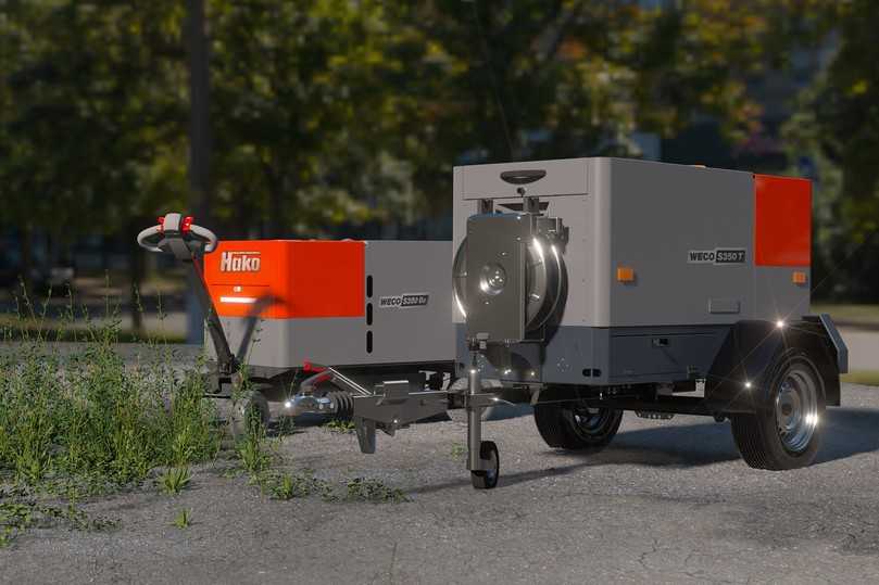 Weco Wildkrautbekämpfer für die umweltfreundliche Wildkrautentfernung mit Heißwasser. | Foto: Hako Weco Wildkrautbekämpfer für die umweltfreundliche Wildkrautentfernung mit Heißwasser. | Foto: Hako