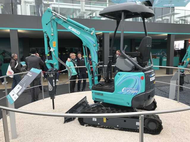 Elektrobagger: Viele neue Modelle geplant