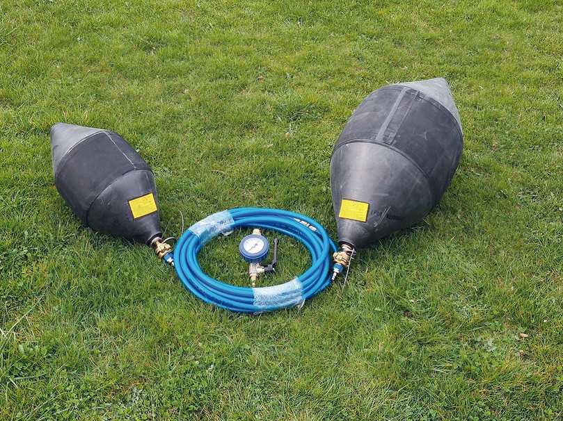 Neue Größen: Kanaldichtkissen von Lampe mit Doppelkonus Typ 1-200 und Typ 1-300 | Foto: Lampe GmbH