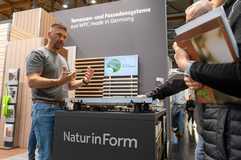 Naturinform zeigt WPC-Systeme und Profile für den Außenraum