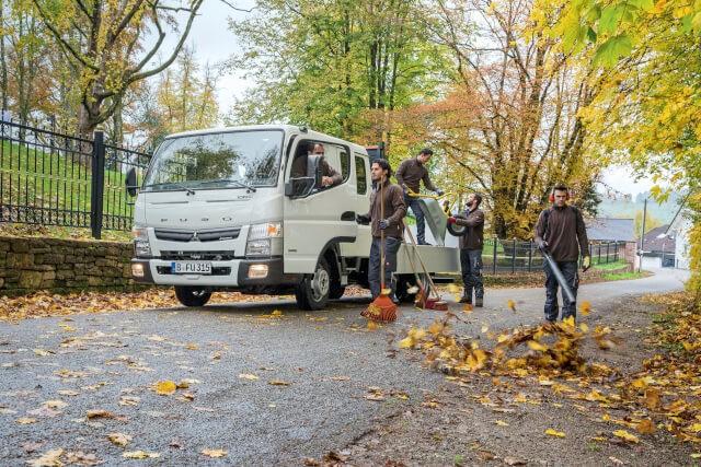 Bei Daimler hat der Fuso Canter mit Doka den legendären Mercedes Vario ersetzt. | Foto: Fuso