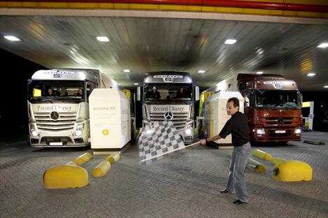 Langstreckenvergleich: Neuer Actros mit Bestwerten beim Verbrauch