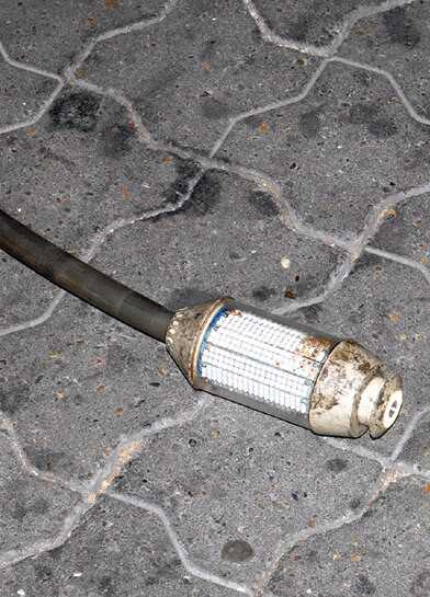 685 LEDs sind auf dem Kupfer-Korpus angeordnet. Dieses System hat sich Aarsleff patentieren lassen. | Foto: bi/zu Eulenburg