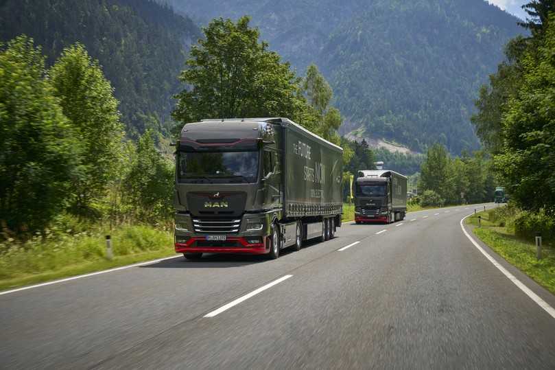 Die vollelektrischen MAN eTGX und MAN eTGS mit modularem Batteriekonzept gibt es in zahlreichen Konfigurationen. | Foto: MAN Truck & Bus Die vollelektrischen MAN eTGX und MAN eTGS mit modularem Batteriekonzept gibt es in zahlreichen Konfigurationen. | Foto: MAN Truck & Bus