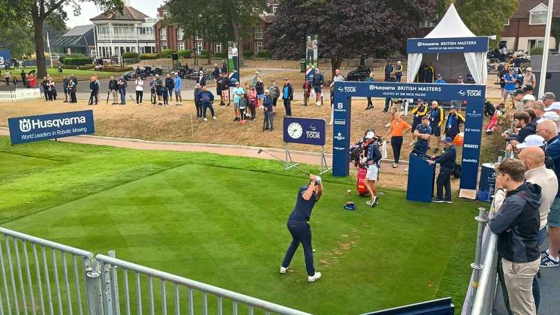 Husqvarna ist Titelpartner des traditionsreichen Golf-Turniers British Masters, zu dessen Gewinnern Sportlegenden wie Bernhard Langer, Severiano Ballesteros und Nick Faldo gehören. | Foto: B_I MEDIEN/Budde