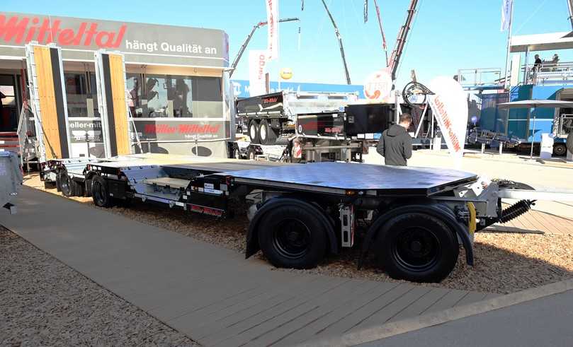 Müller-Mitteltal Tiefladeanhänger PT 40 RM ML | Foto: QUATEX