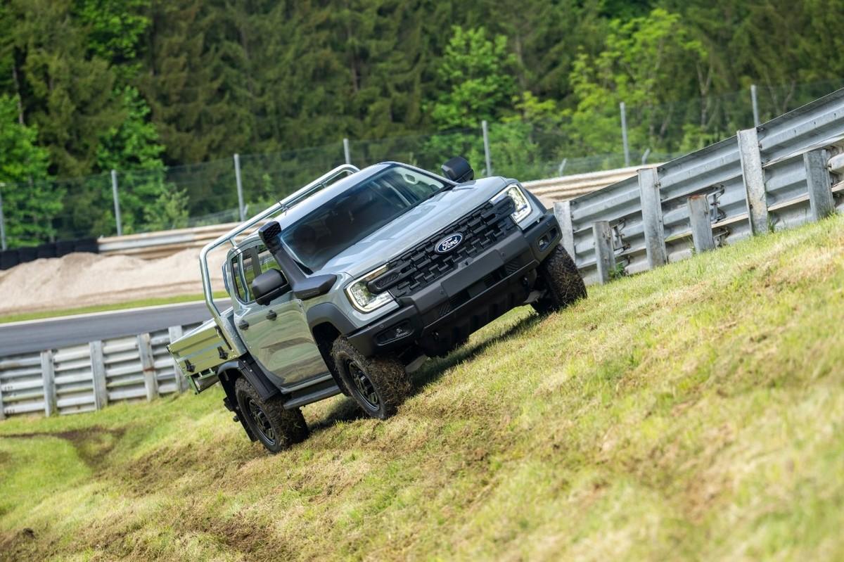 Beste Hanglage: Abseits der Straßen zeigt der Schwerlast-Pick-up seine wahre Stärke. | Foto: Ford