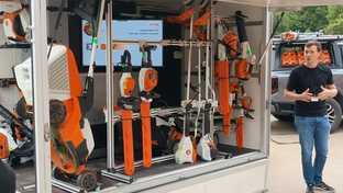 Bei Stihl wächst der Batterieantrieb rasant