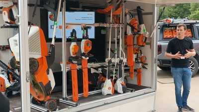 Bei Stihl wächst der Batterieantrieb rasant