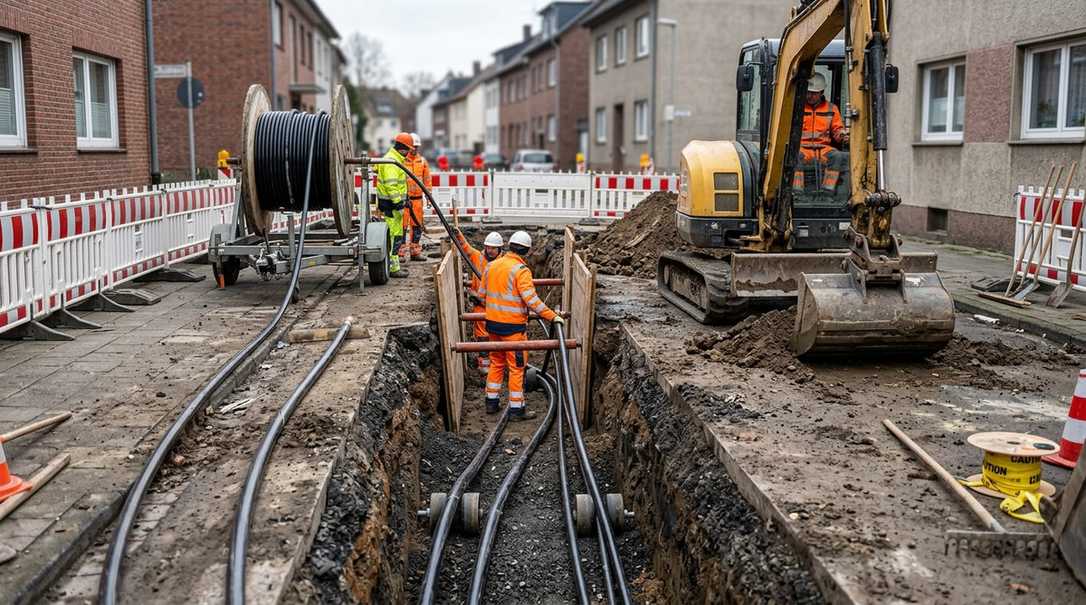 Kabelleitungstiefbau 2026: Branchen-Report zu Wachstum & Fachkräften