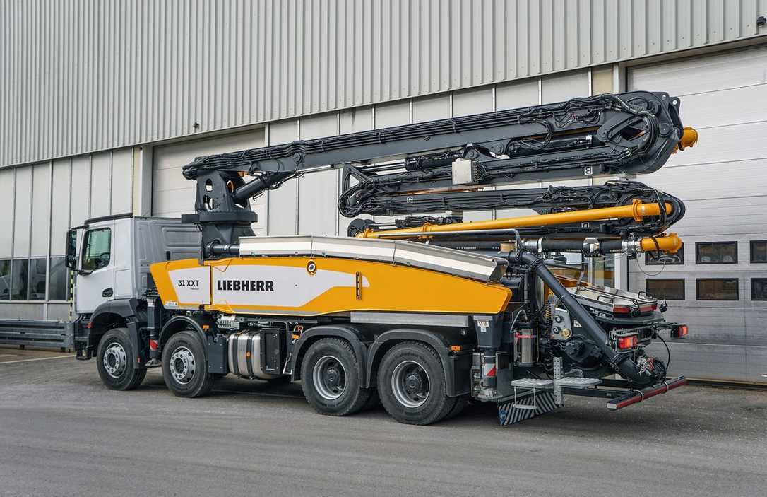 Liebherr bringt Autobetonpumpe 31XXT auf den Markt Liebherr bringt Autobetonpumpe 31XXT auf den Markt