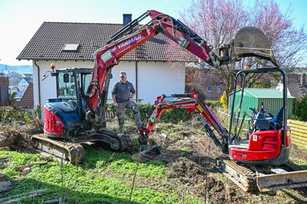 Bagger sind seit der Kindheit seine Leidenschaft
