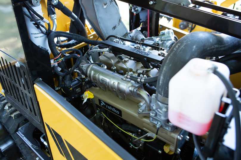Leistungsupgrade für Kompaktmaschinen: Der neue Rehlko-Motor KDI 1903TCR HP liefert bis zu 50 kW Leistung und ist vollständig kompatibel mit reinem HVO-Kraftstoff. | Foto: Rehlko