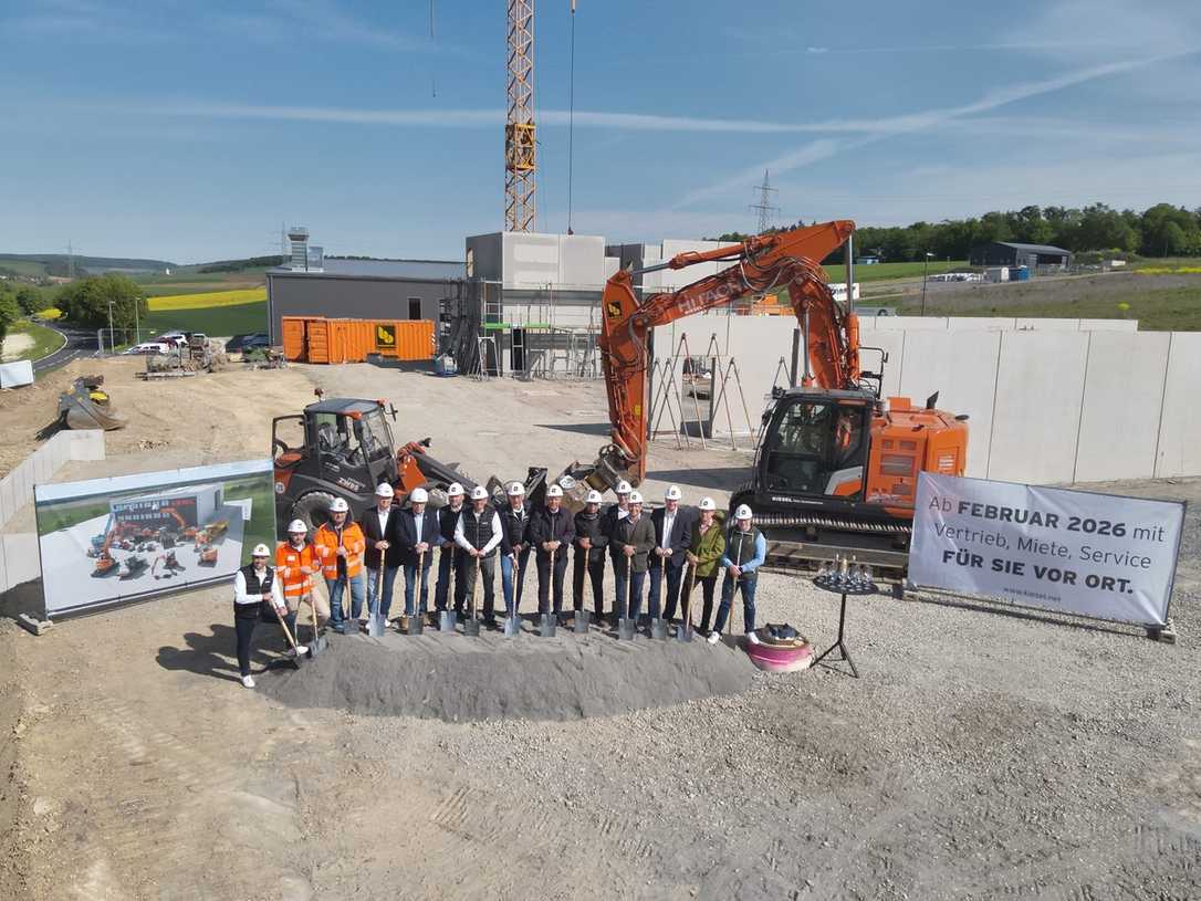 Kiesel-Niederlassung Würzburg zieht an neuen Standort in Waldbrunn Kiesel-Niederlassung Würzburg zieht an neuen Standort in Waldbrunn