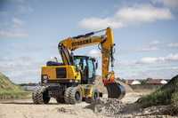 Hydrema zeigt stärksten Mobilbagger der 14-Tonnen-Klasse