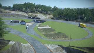 Scania-Teststrecke entsteht mit dynamischer 3D-Modellierung
