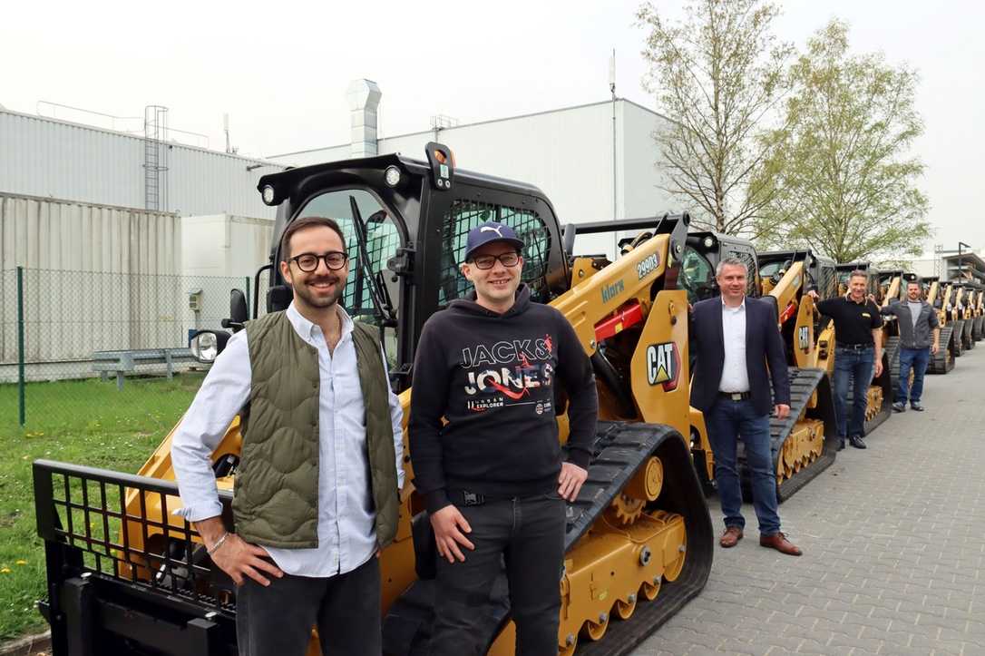 Zeppelin Baumaschinen liefert Cat Deltalader an Klarx Zeppelin Baumaschinen liefert Cat Deltalader an Klarx