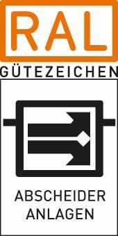 Geeignete Anlagen erkennen Sie am RAL Gütezeichen RAL-GZ 693, Fachkundige für Abscheidereinbau am RAL Gütezeichen 968. | Foto: GET Geeignete Anlagen erkennen Sie am RAL Gütezeichen RAL-GZ 693, Fachkundige für Abscheidereinbau am RAL Gütezeichen 968. | Foto: GET