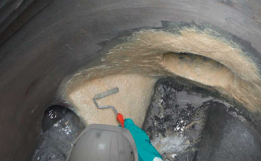 Neues styrolfreies Reaktionsharz: Sanierung mit Handlaminat ohne Geruchsbelästigung Neues styrolfreies Reaktionsharz: Sanierung mit Handlaminat ohne Geruchsbelästigung