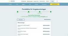 Mit drei Klicks zu den richtigen Formblättern