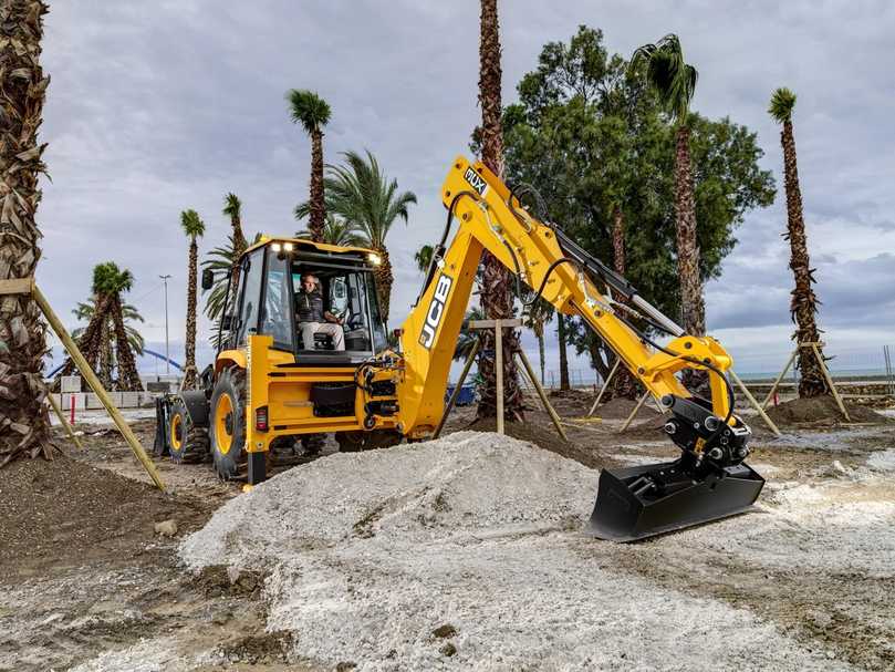 Der neue Baggerlader „3CX Sitemaster“ ist eine abgespeckte Version der JCB-Modelle 3CX Plus und 3CX Pro. | Foto: JCB
