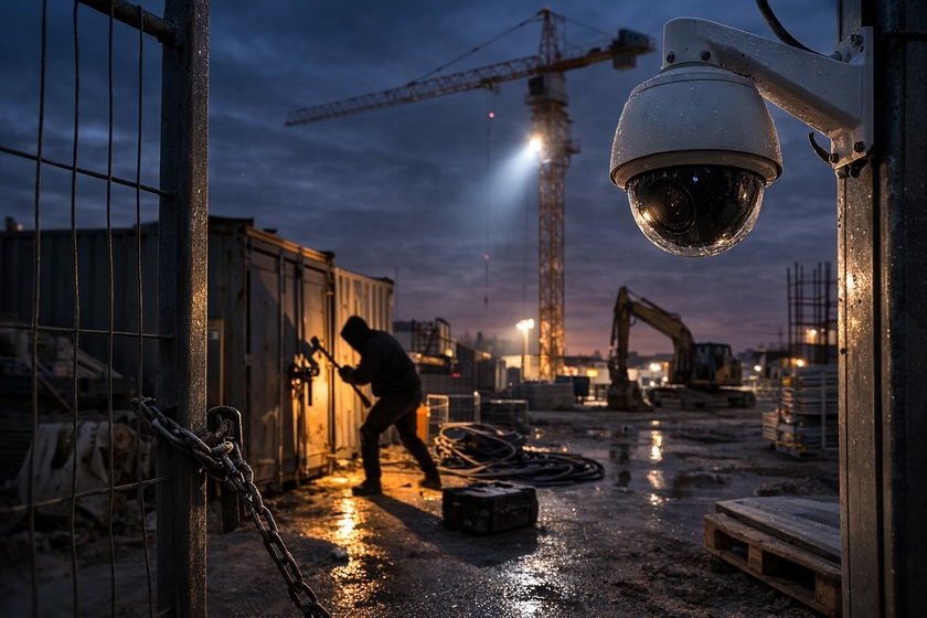 Vandalismus auf Baustellen: Wenn Technik allein nicht reicht