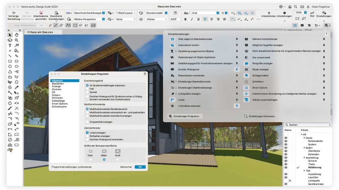 Computerworks hat sein Planungsmodul Vectorworks überarbeitet Computerworks hat sein Planungsmodul Vectorworks überarbeitet